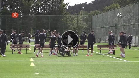 Beşiktaş'ta derbi hazırlıkları sürüyor