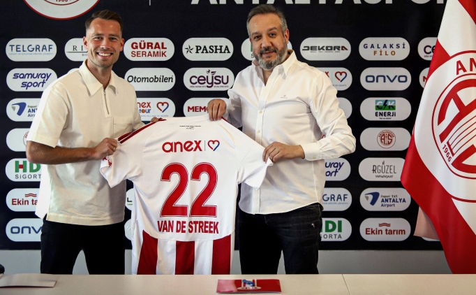 Antalyaspor'da Van de Streek'e yeni sözleşme