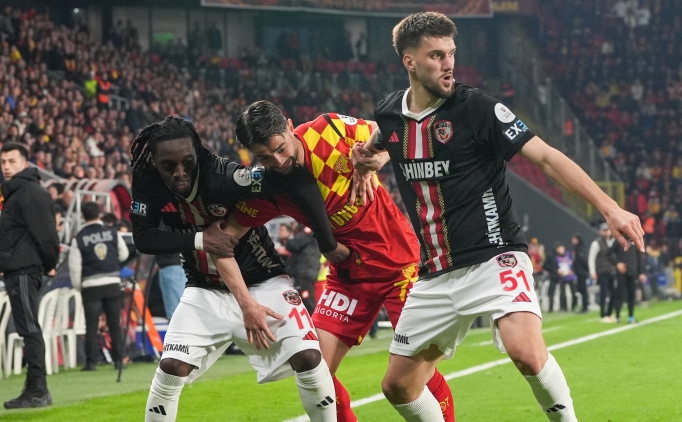 Göztepe - Gaziantep maçında kazanan yok!