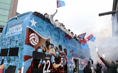 Trabzonspor 19 Yaş Altı Futbol Takımından şehir turu! O anlar