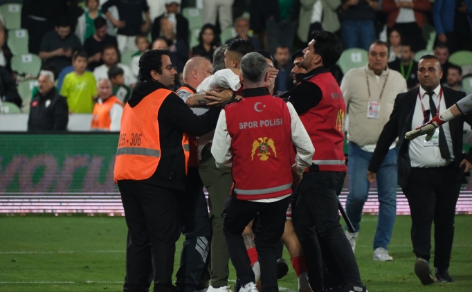 Bodrum FK - Samsunspor maçı sonrası olay!