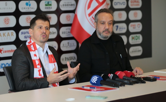 Antalyaspor: 'Emre Belözoğlu'na güveniyoruz'