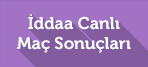İddaa Sonuçları - Canlı Maç Sonuçları