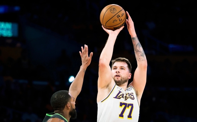 Lakers, Luka Doncic'in profesyonelliğinden 'etkilendi'